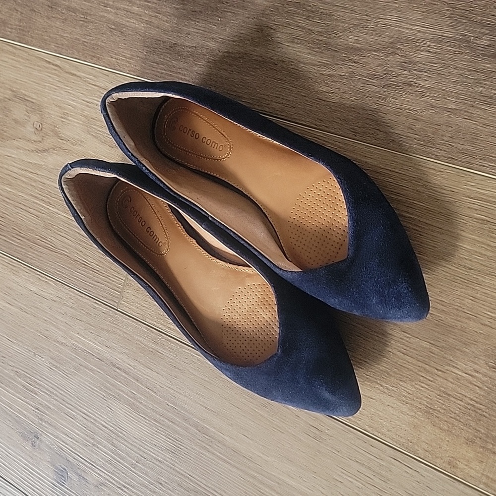 Corso Como blue flats size 7.5M